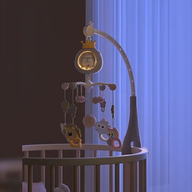 Amazon.co.jp: [Tumanld]【赤ちゃん おもちゃ】電動ベッドメリー